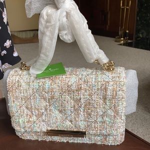 Kate Spade Lauren Emerson place fabric purse